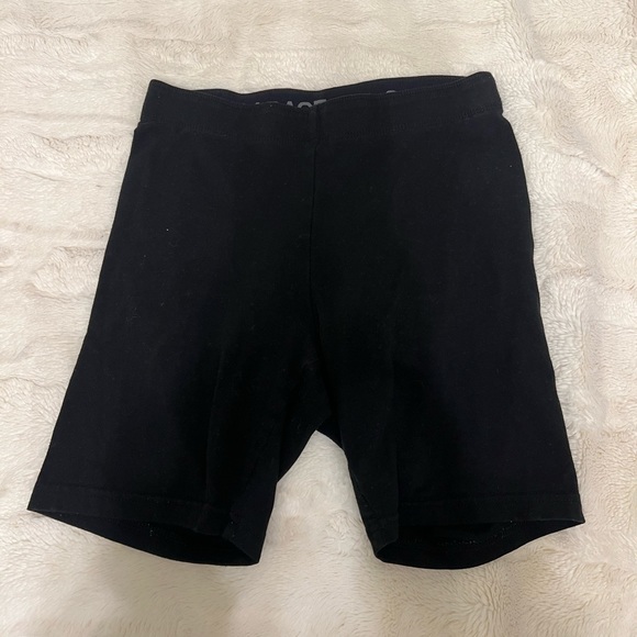 Garage black biker shorts - Picture 2 of 5
